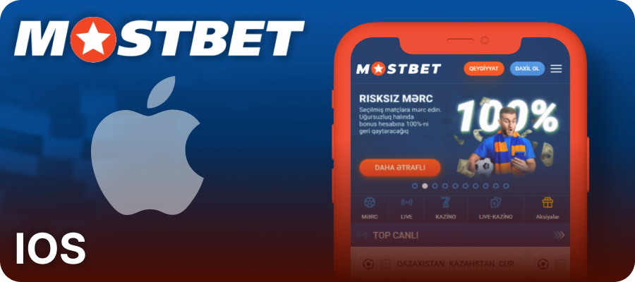 iOS üçün Mostbet proqramı